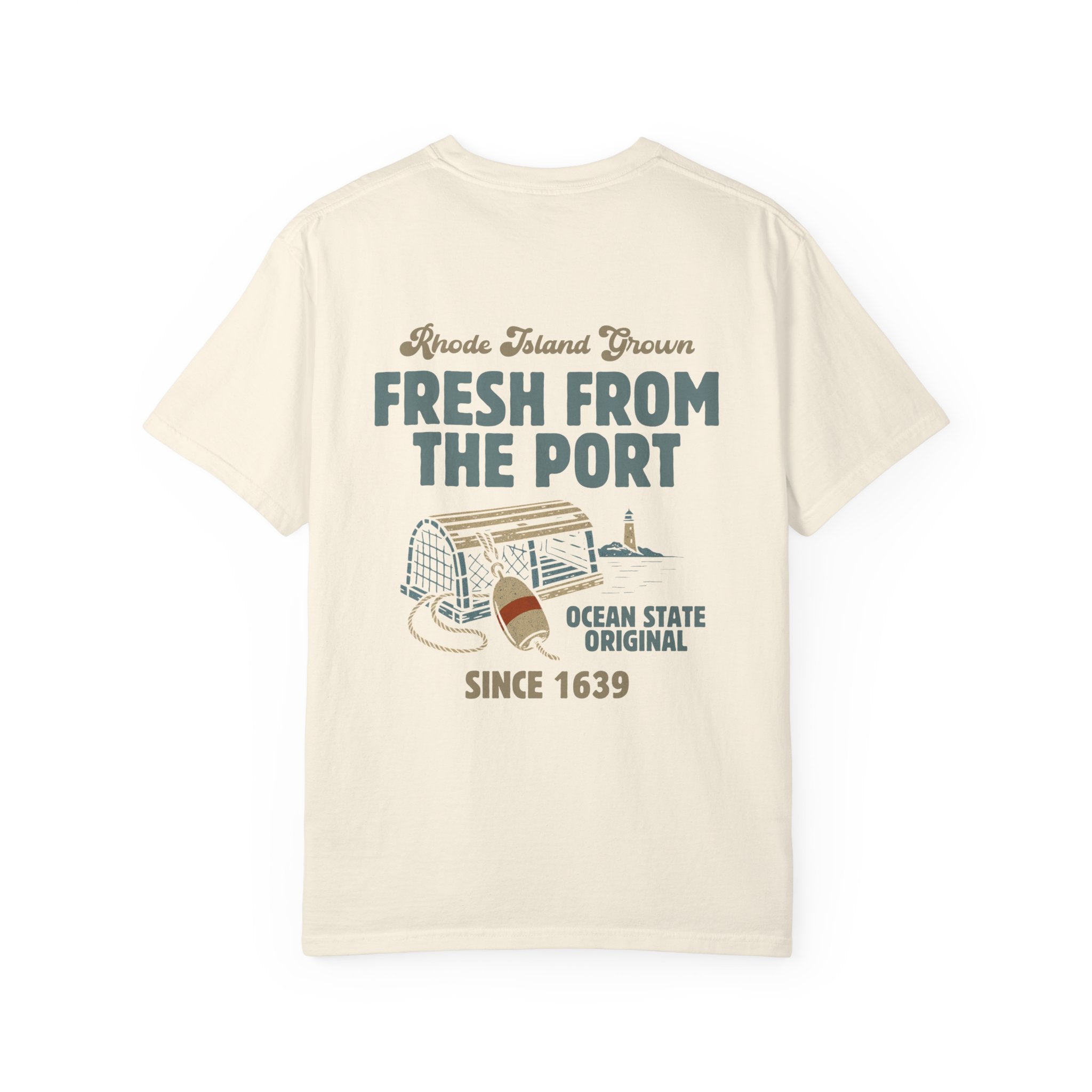 Fresh From The Port Tee in Ivory