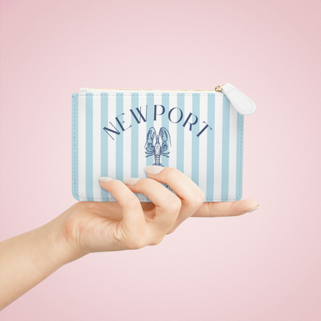 Newport, RI Striped Lobster Pouch