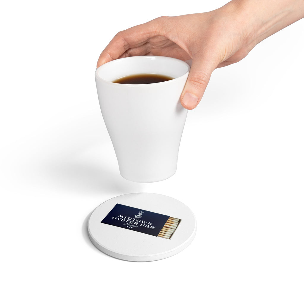 Midtown Oyster Bar, Newport RI Ceramic Matchbox Coaster