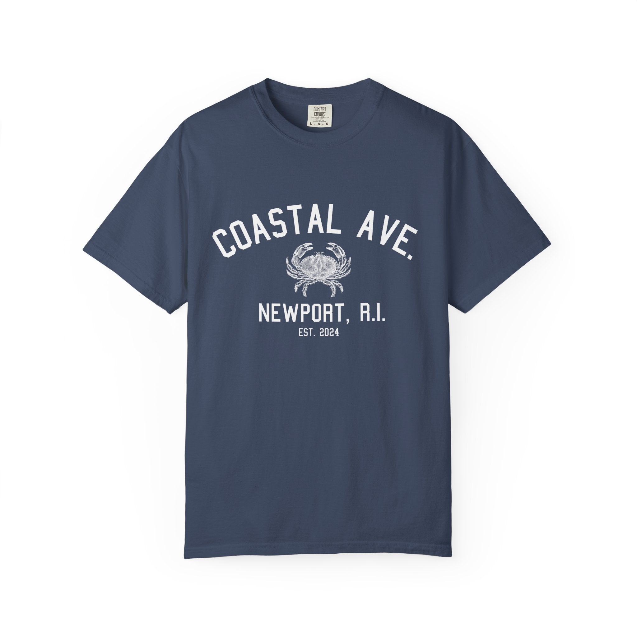 Coastal Ave. Tee, Newport, Rhode Island