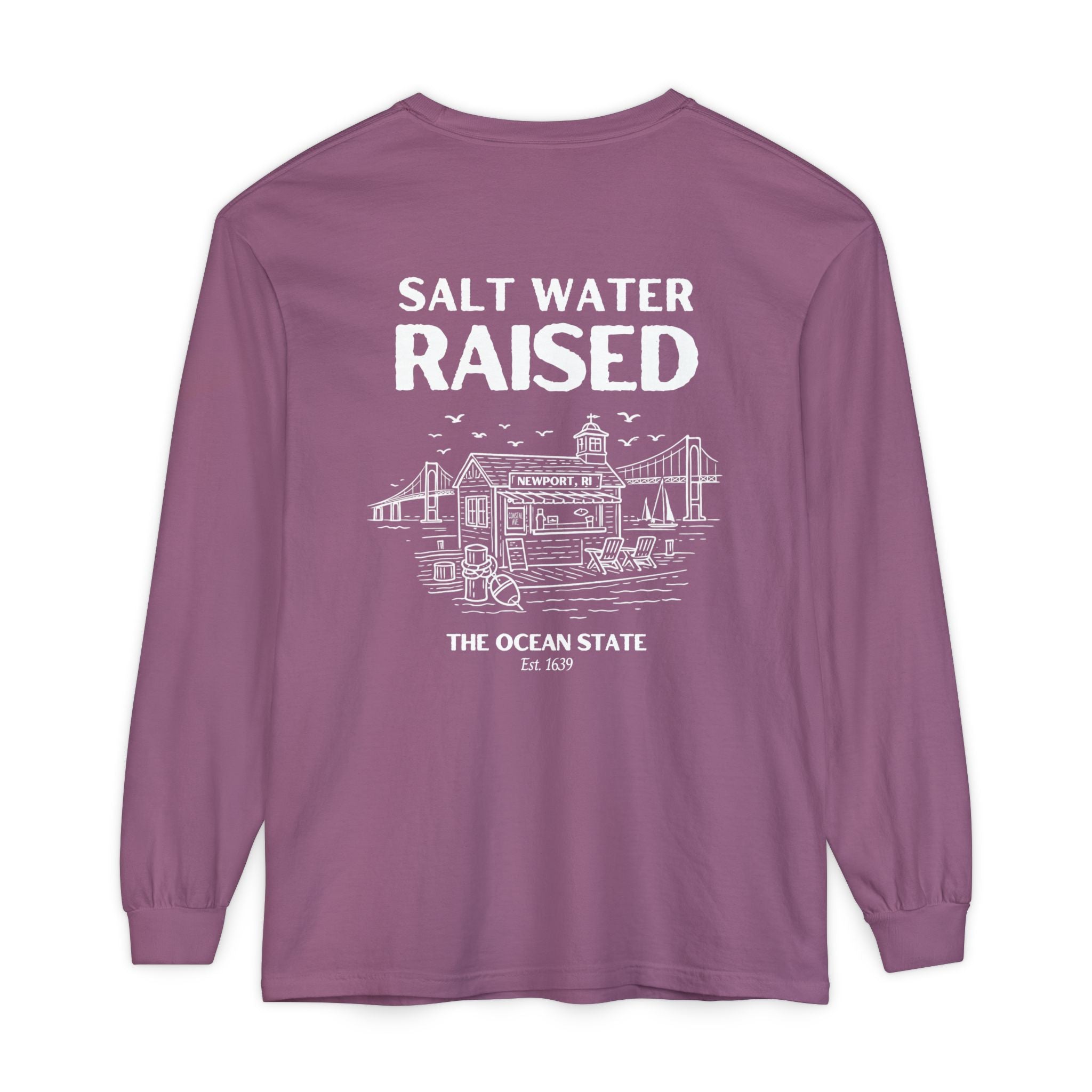 Saltwater Raised Long Sleeve Tee