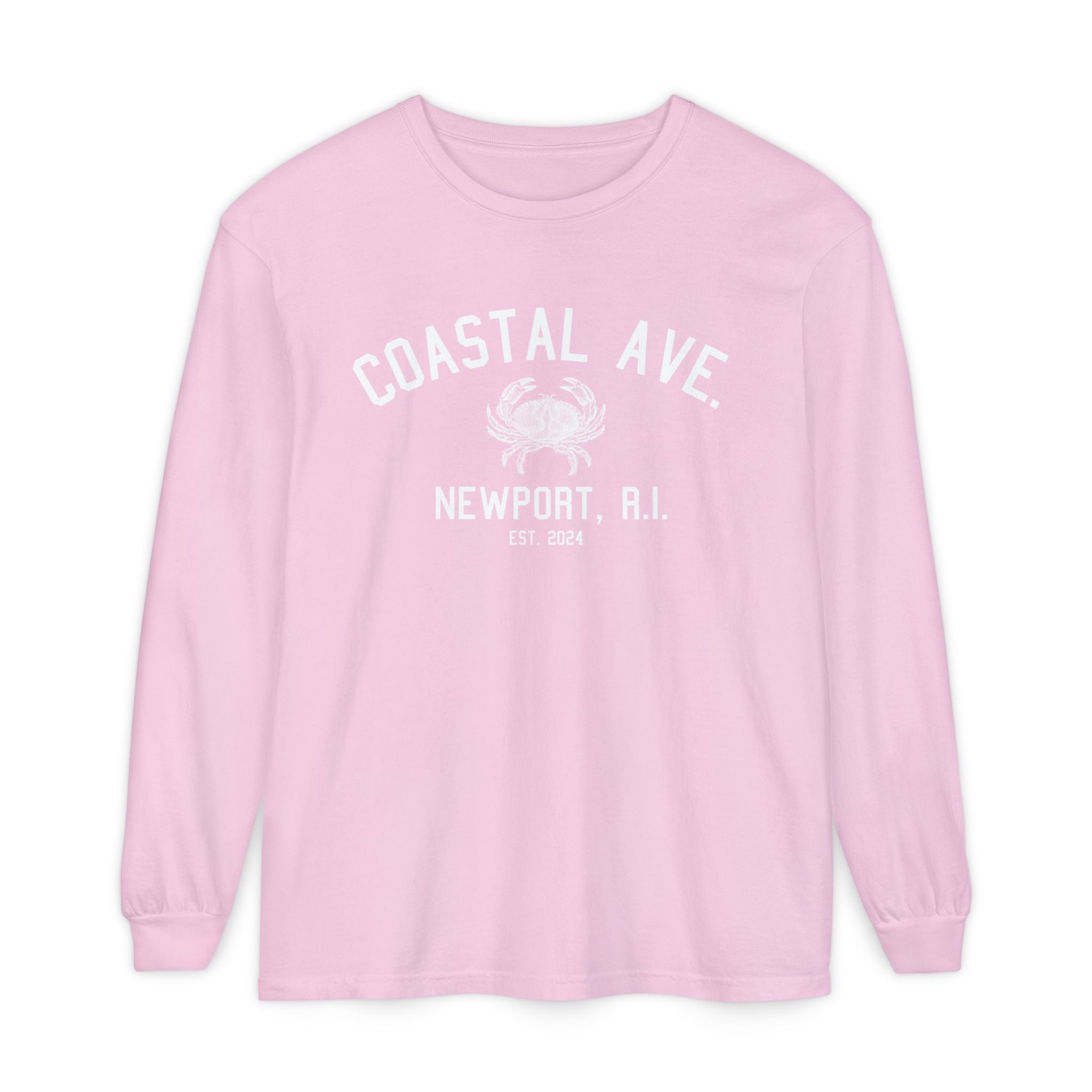Coastal Ave. Long Sleeve Tee, Newport, Rhode Island