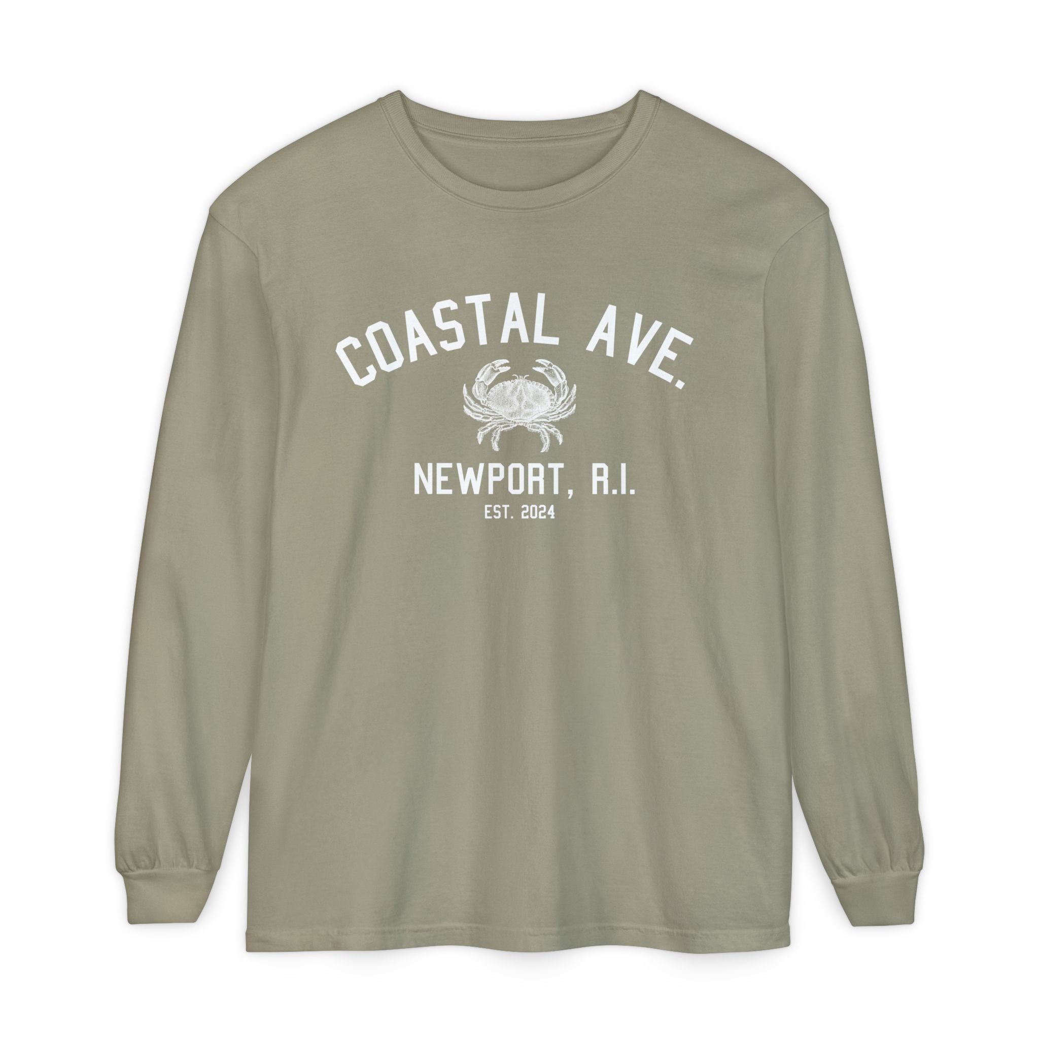 Coastal Ave. Long Sleeve Tee, Newport, Rhode Island
