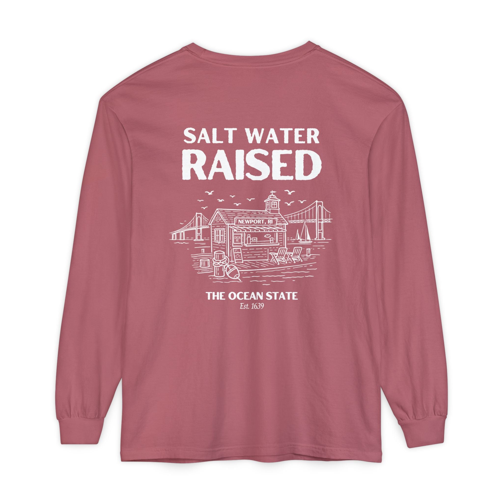 Saltwater Raised Long Sleeve Tee