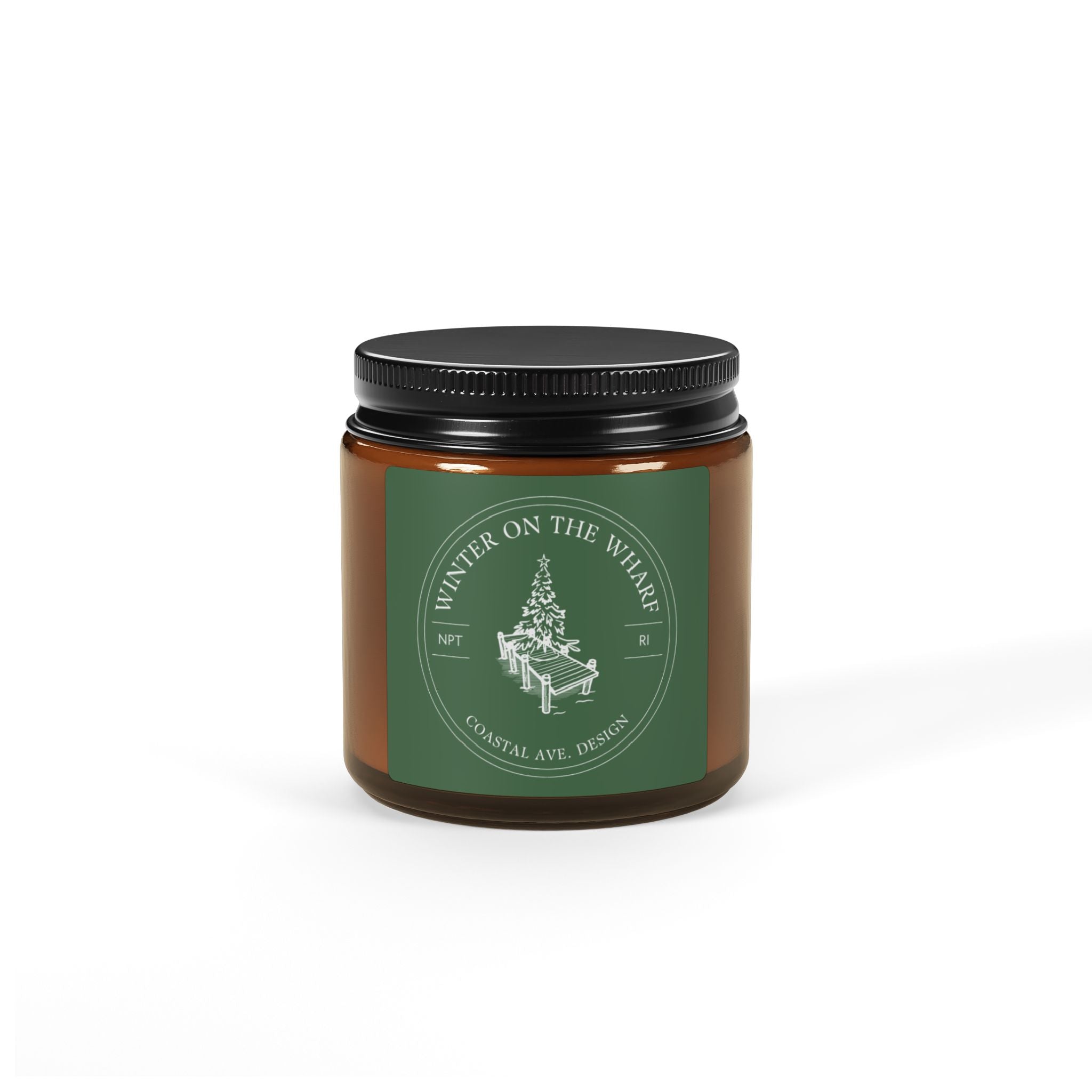 Winter on the Wharf Candle, Newport RI Fall Candle Series