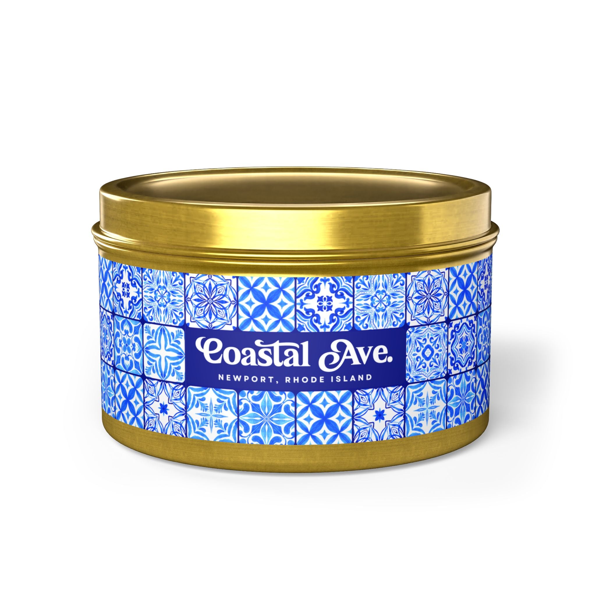 Coastal Ave. Tin Candle