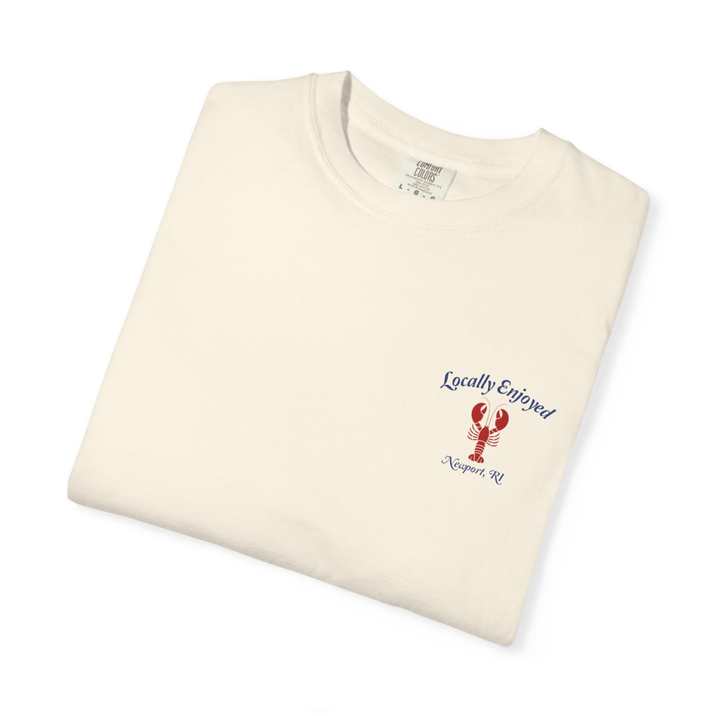 Best Regards From Newport Tee | Vintage Rhode Island Coastal Shirt | Ocean State Lager Graphic Tee | Newport RI Souvenir Tee