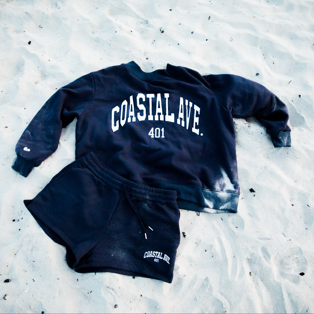 Coastal Ave. Navy Shorts