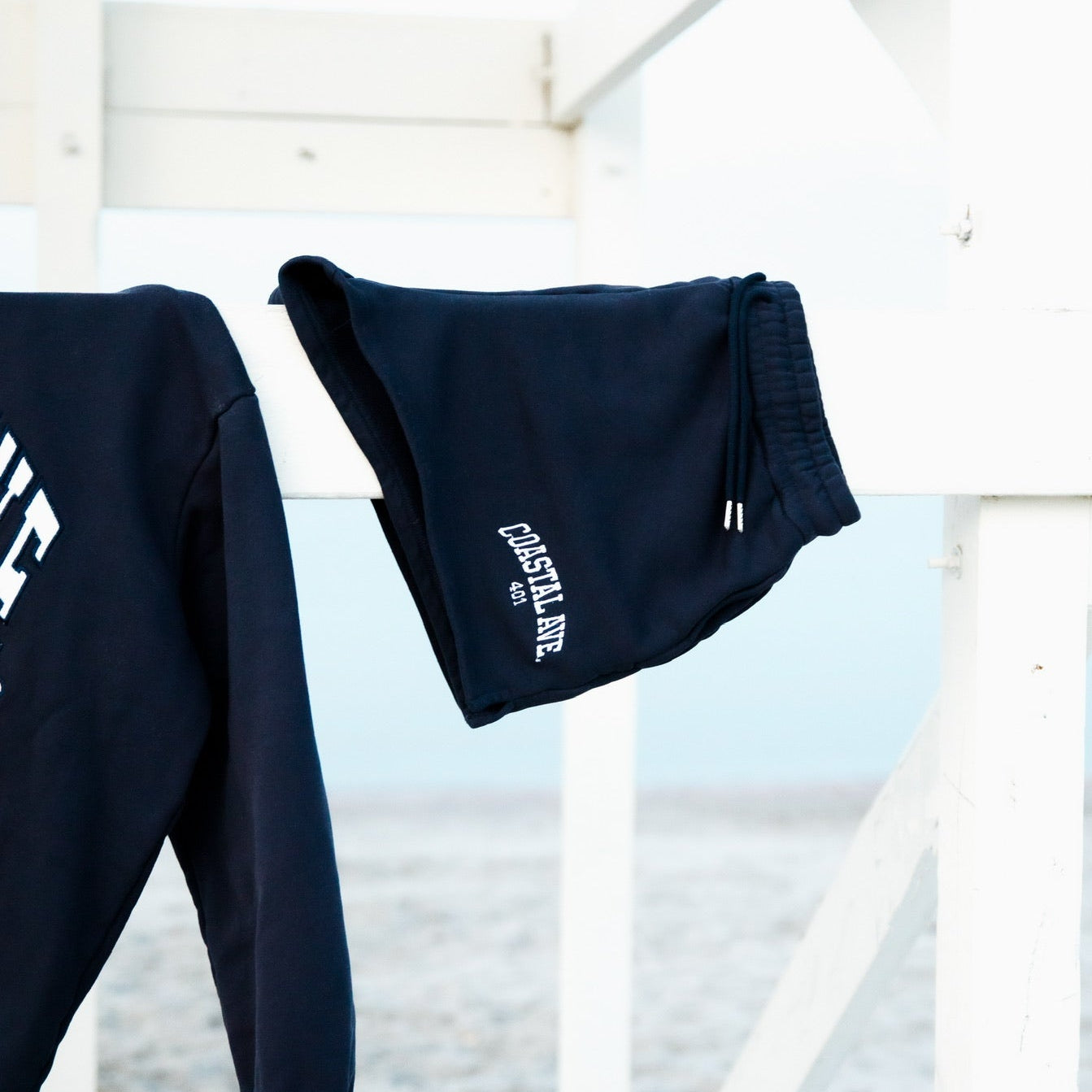 Coastal Ave. Navy Shorts