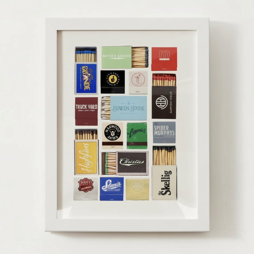 Dallas, Texas Matchbox Print