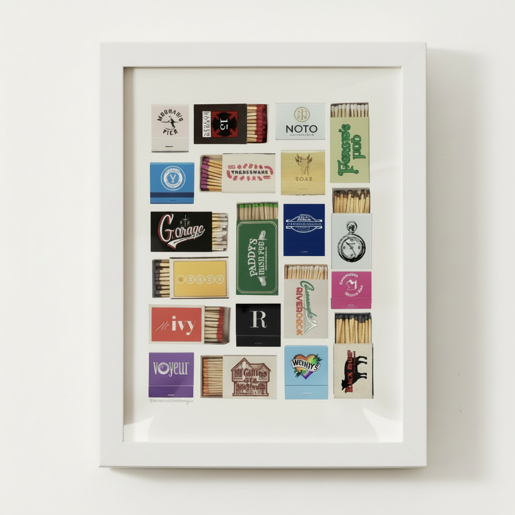 Philadelphia, PA Matchbox Print