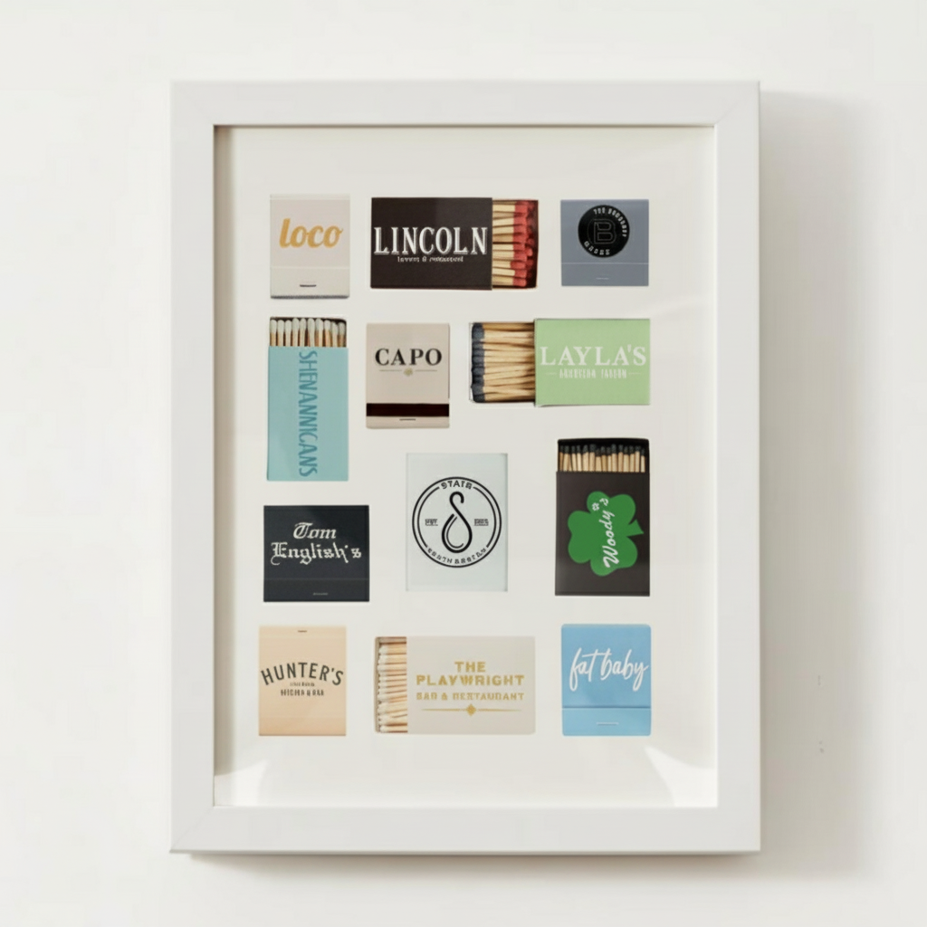 Southie, Boston Matchbox Print