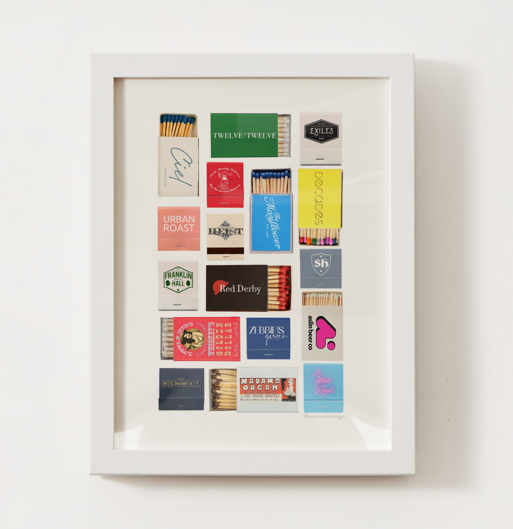 Washington, D.C. Matchbox Print