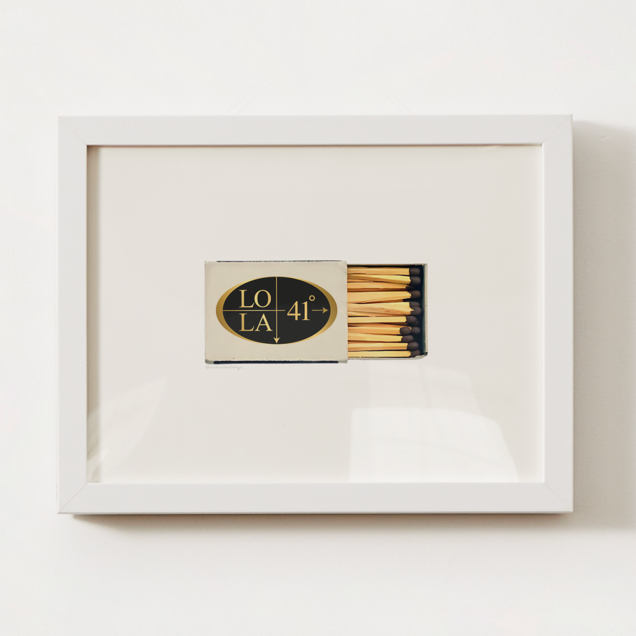 Lola 41, Nantucket, MA Matchbox Print Matchbox Print