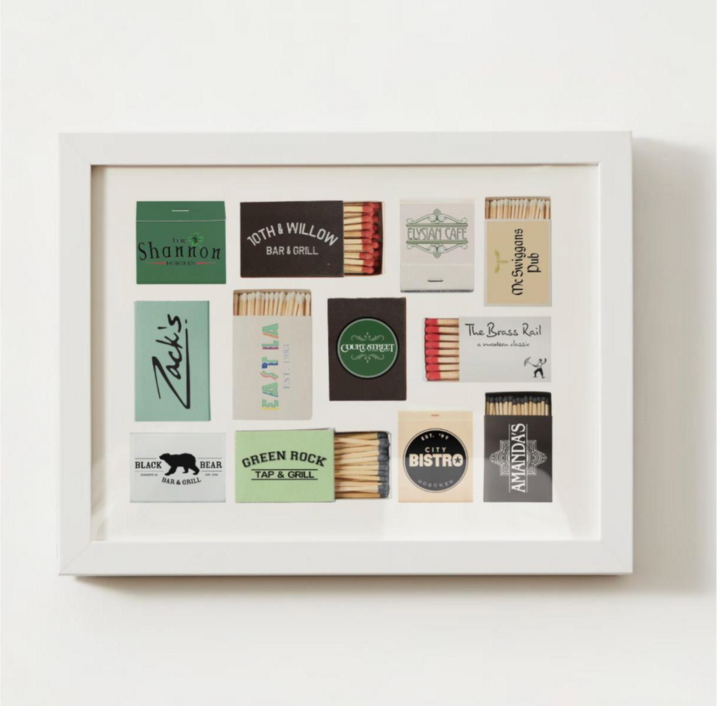 Customizable Matchbox Print Art; Personal & Unique Gift!