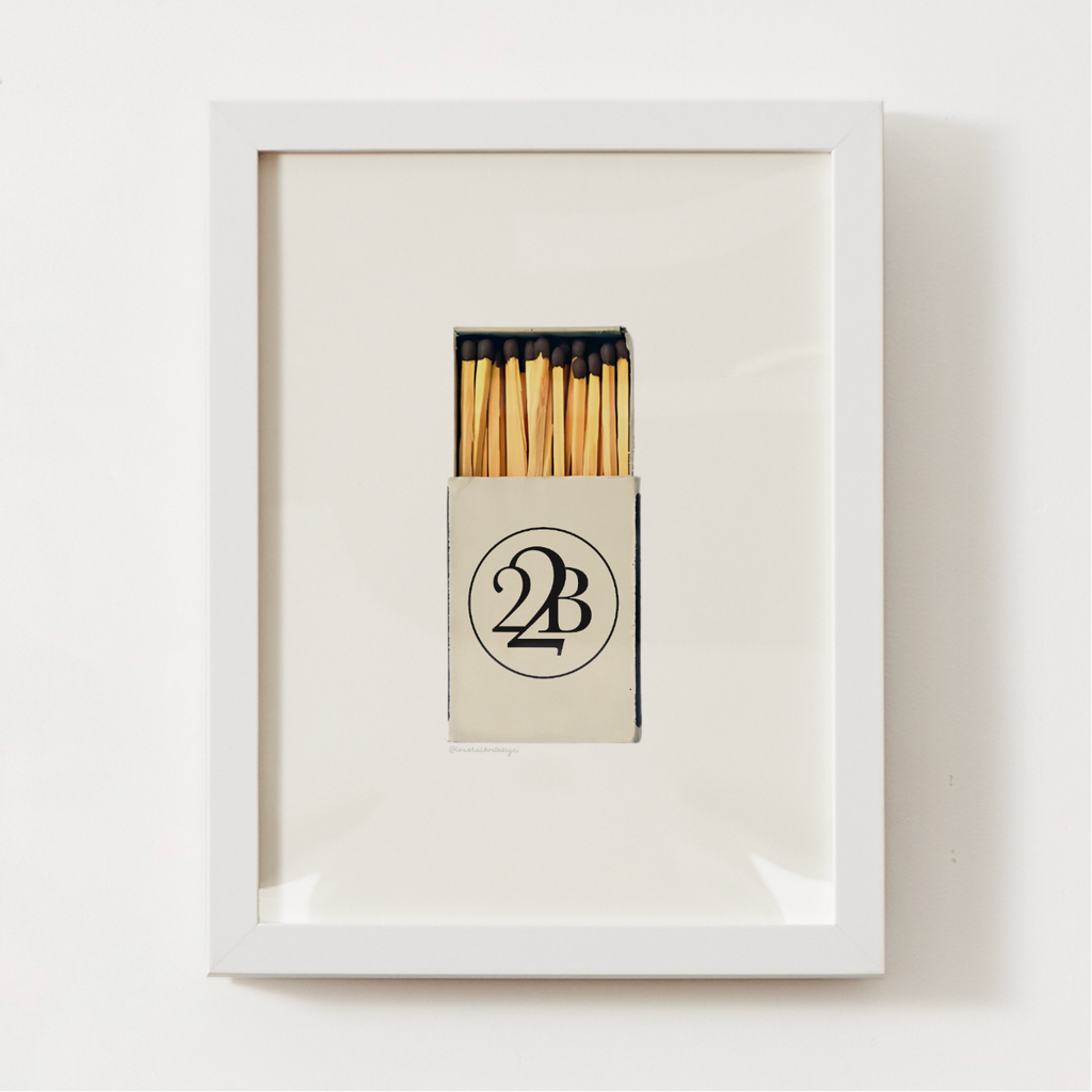 22 Bowens, Newport, RI Matchbox Print
