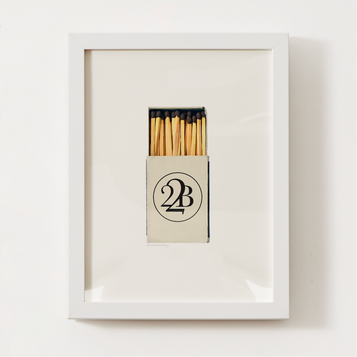 22 Bowens, Newport, RI Matchbox Print