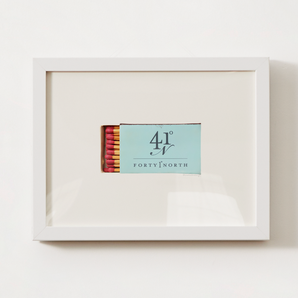 41 North, Newport, RI, Matchbox Print