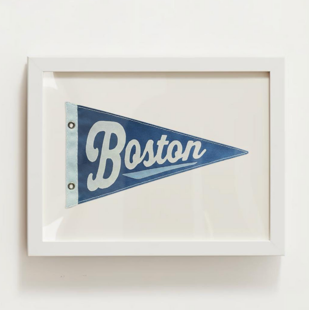 Boston, MA Pennant Print