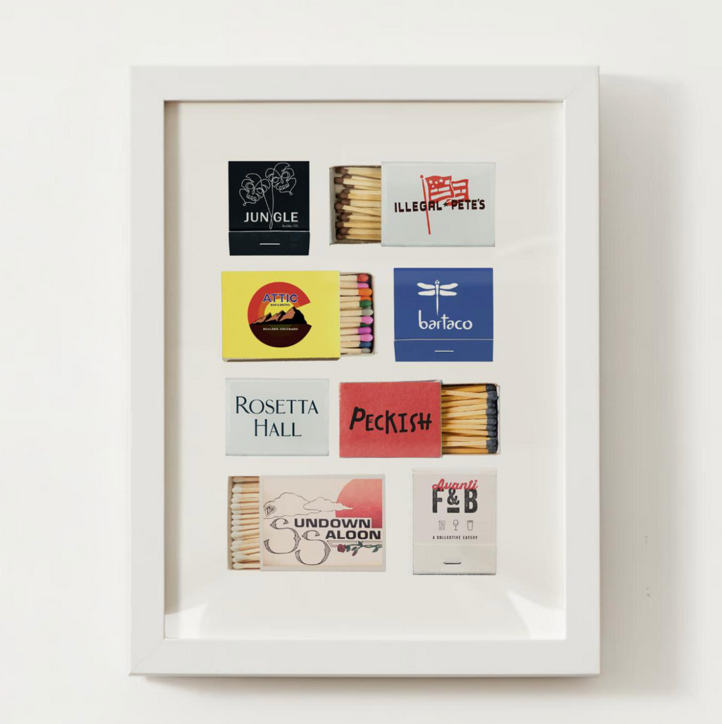 Boulder, Colorado Matchbox Print
