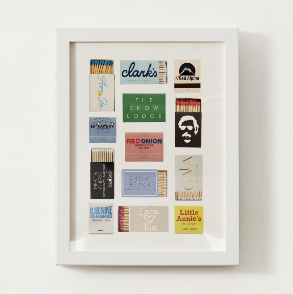 Aspen, Colorado Matchbox Print