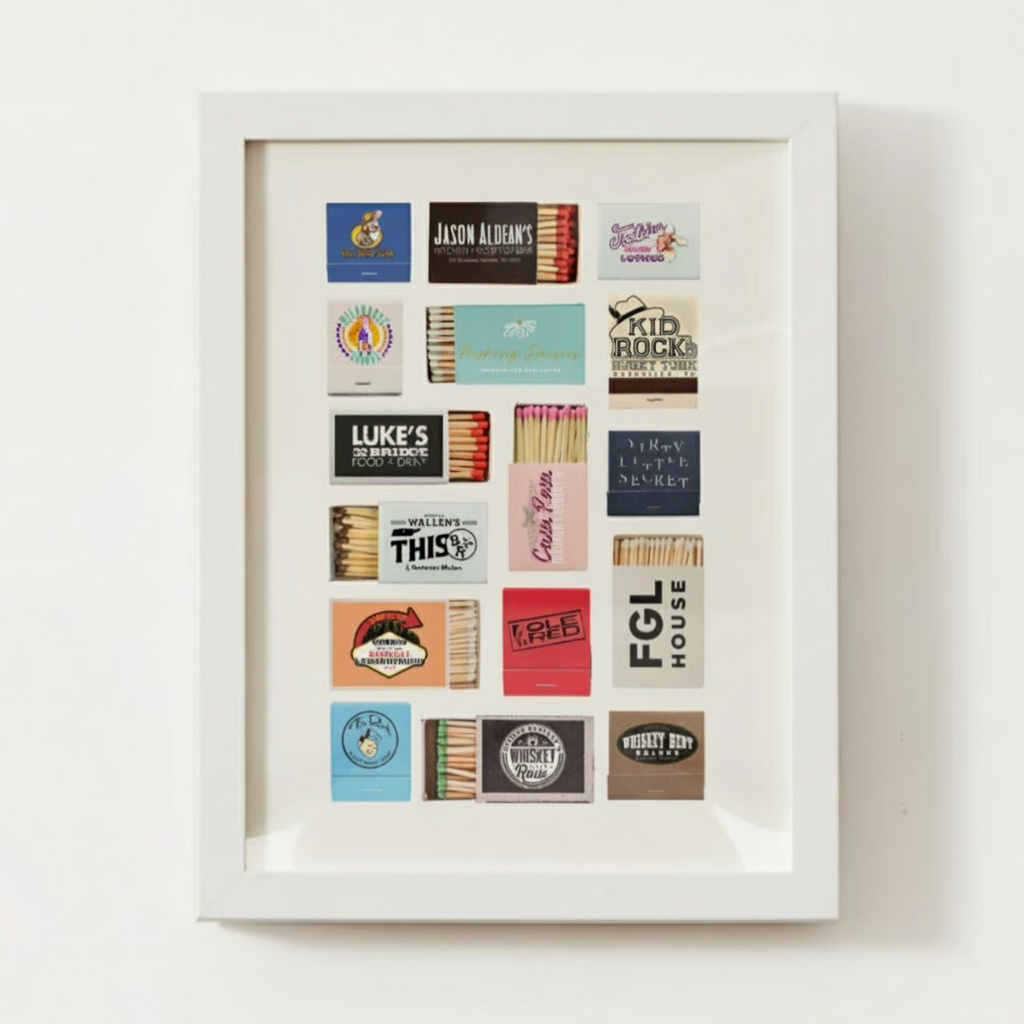 Nashville, TN Matchbox Print
