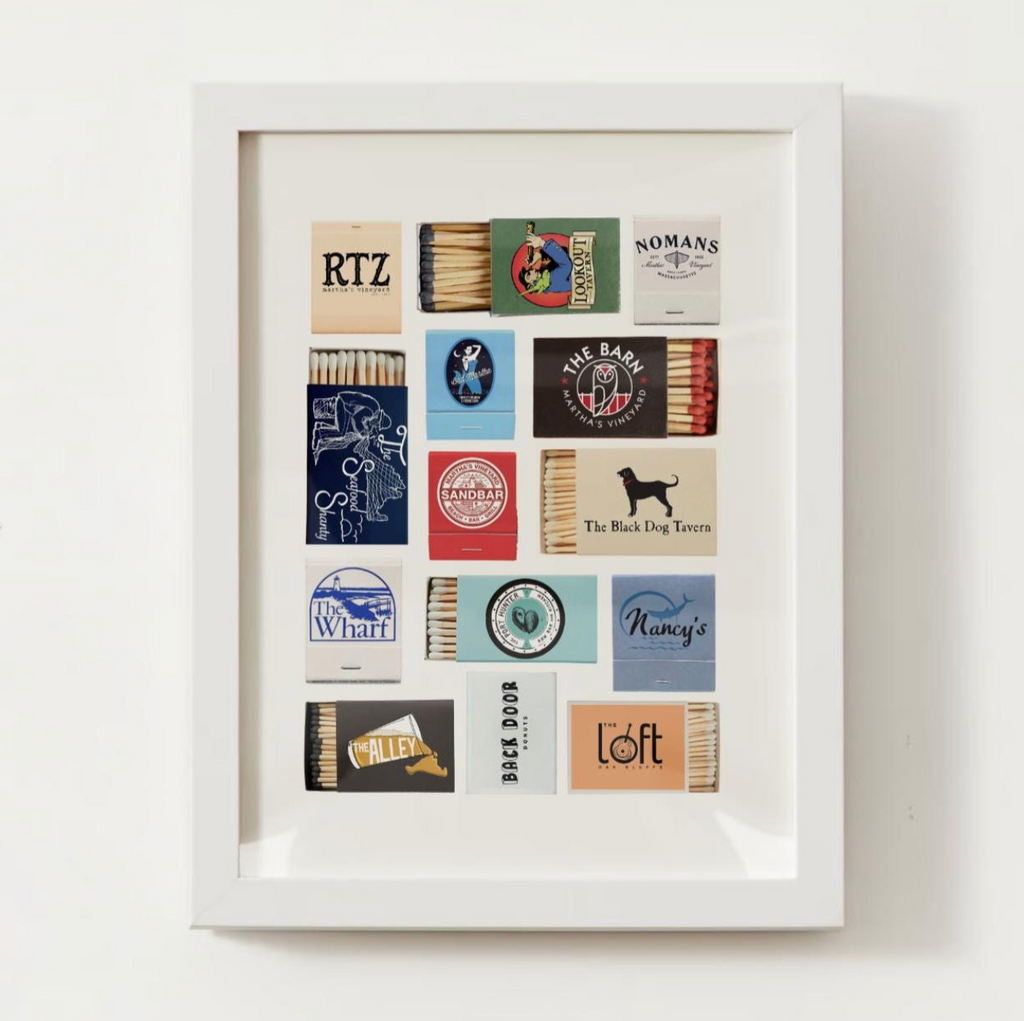 Martha's Vineyard Matchbox Print
