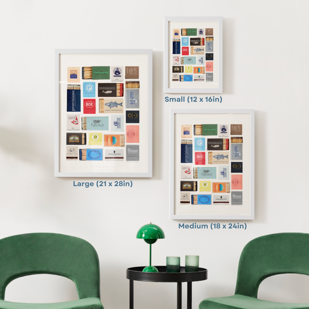 Newport, Rhode Island Matchbox Print