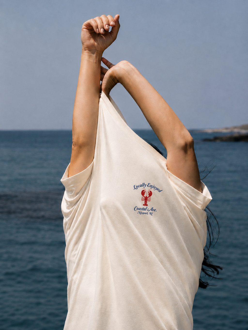 Locally Enjoyed - Newport Tee | Vintage Rhode Island Coastal Shirt | Ocean State Lager Graphic Tee | Newport RI Souvenir Tee